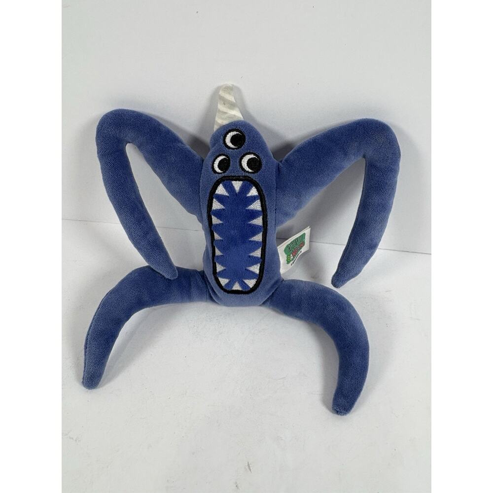 Garten of Banban Blue Monster Plush Toy Euphoric Brothers 8in